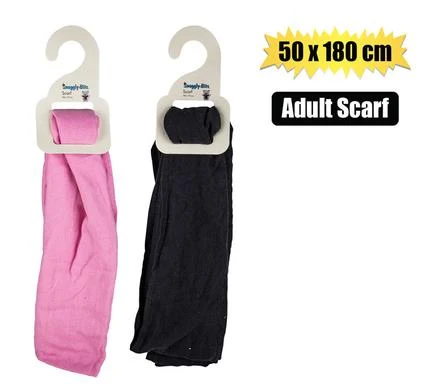 Snuggly Bits Scarf Adult 50X180cm Assorted Designs
